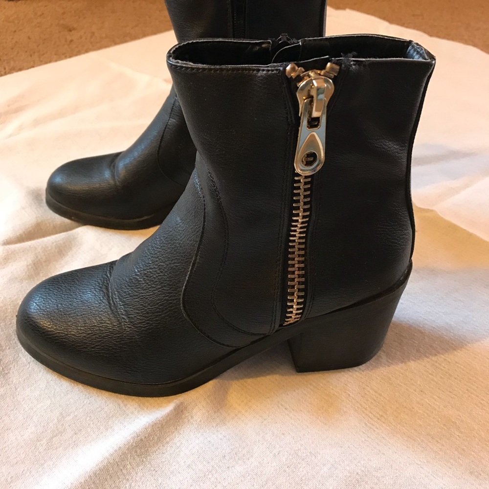 G by Guess black booties